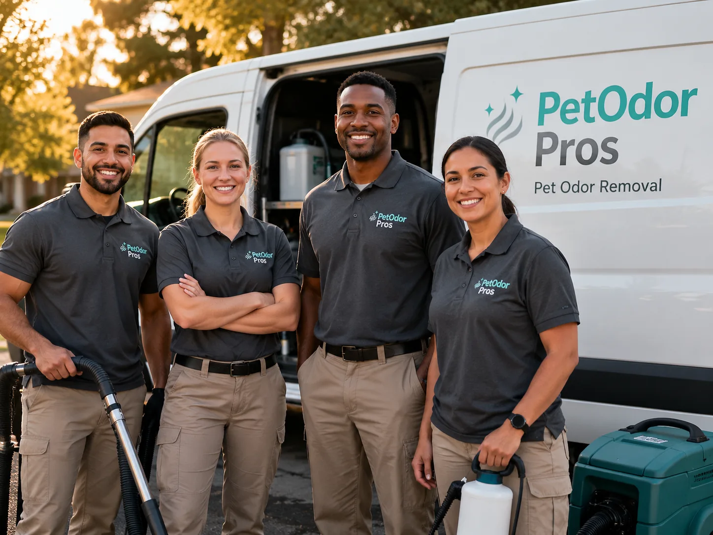 Pet Odor Removal team serving Tribune, KS